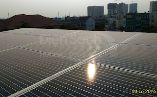 Điện năng lượng mặt trời hoà lưới cho gia đình