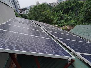 Điện mặt trời mái nhà 6kwp