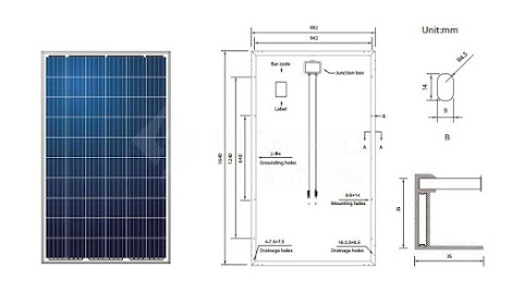Pin năng lượng mặt trời 270W Poly - DeHui