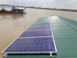 Hệ thống điện mặt trời trên sông