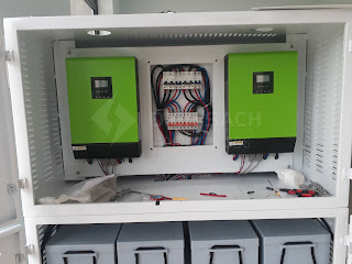 Điện mặt trời hòa lưới có dự trữ tại EcoPark