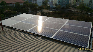 Điện năng lượng mặt trời hoà lưới cho gia đình