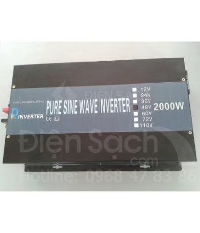 Inverter off grid Sine chuẩn 48V 2000W Powertech